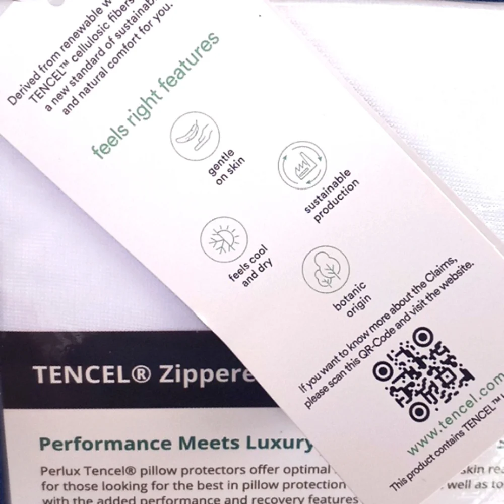 Perlux King Sized Luxury Pillow Encasement Covers